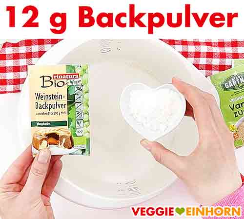 Backpulver 12 g Weinsteinbackpulver