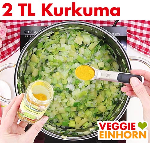 Kurkuma zufügen.