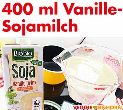 400 ml Sojamilch Vanille