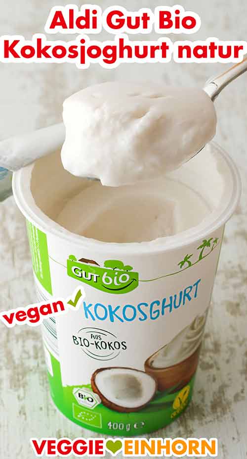 Aldi Kokosjoghurt Ein Becher Kokosjoghurt von Aldi