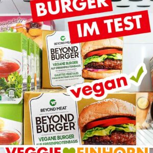 Beyond Burger Packungen im Gefrierschrank