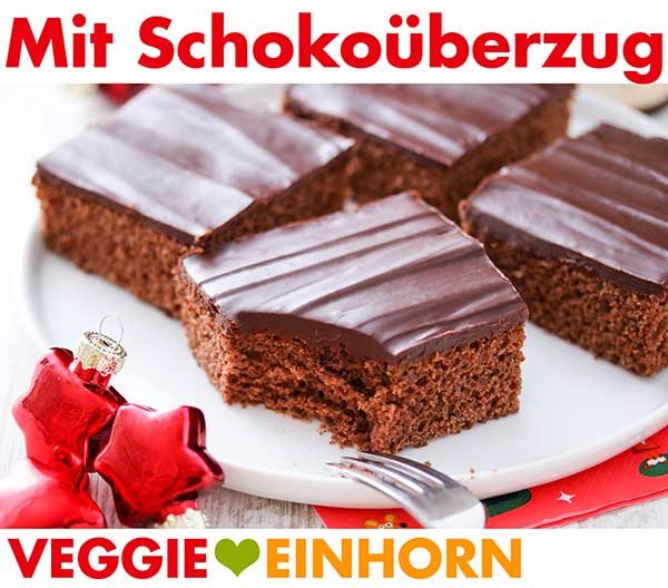 Lebkuchen mit Schokoladenüberzug Lebkuchen mit Schokoladenüberzug auf einem Teller