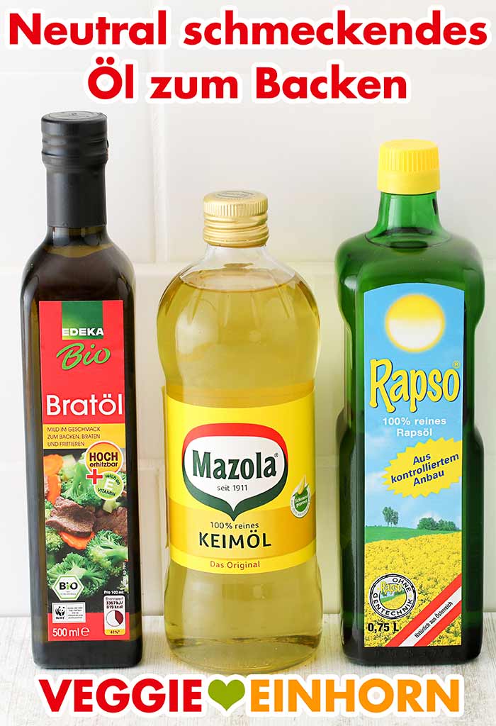 Geschmacksneutrales Pflanzenöl Edeka Bratöl, Mazola Keimöl und Rapso Rapsöl