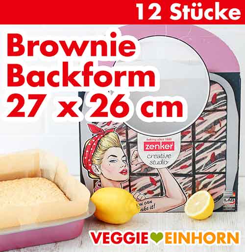 Zitronen Blechkuchen in der Brownieform Brownieform in der Größe 27 x 26 cm
