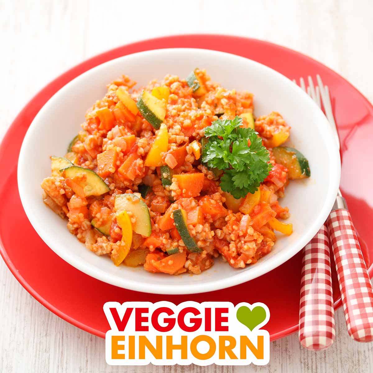 Buchweizen Pfanne mit Gemüse