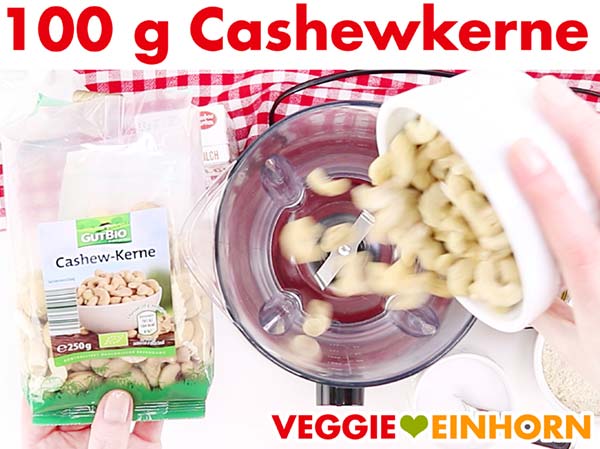 Cashewkerne für vegane Sahnesoße Cashewkerne für vegane Sahnesoße