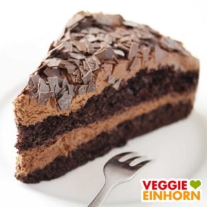 Einfache vegane Schokotorte