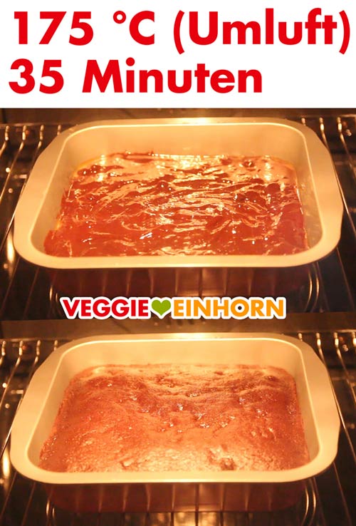 Einfache vegane Brownies im Backofen Einfache vegane Brownies im Backofen