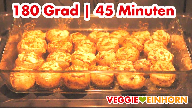Vegane GEFÜLLTE CHAMPIGNONS | Einfaches leckeres Party Rezept | VEGANE gefüllte Pilze | Rezept mit Schritt-für-Schritt Foto-Anleitung und VIDEO