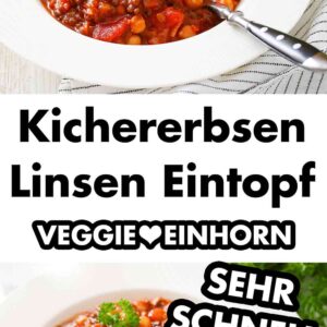 Eintopf mit Kichererbsen und Linsen