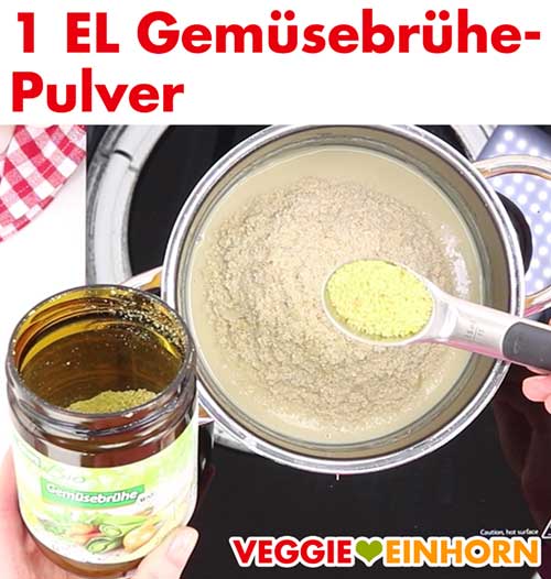 Veganes Gemüsebrühe Pulver für Hefeschmelz Veganes Gemüsebrühe Pulver für Hefeschmelz