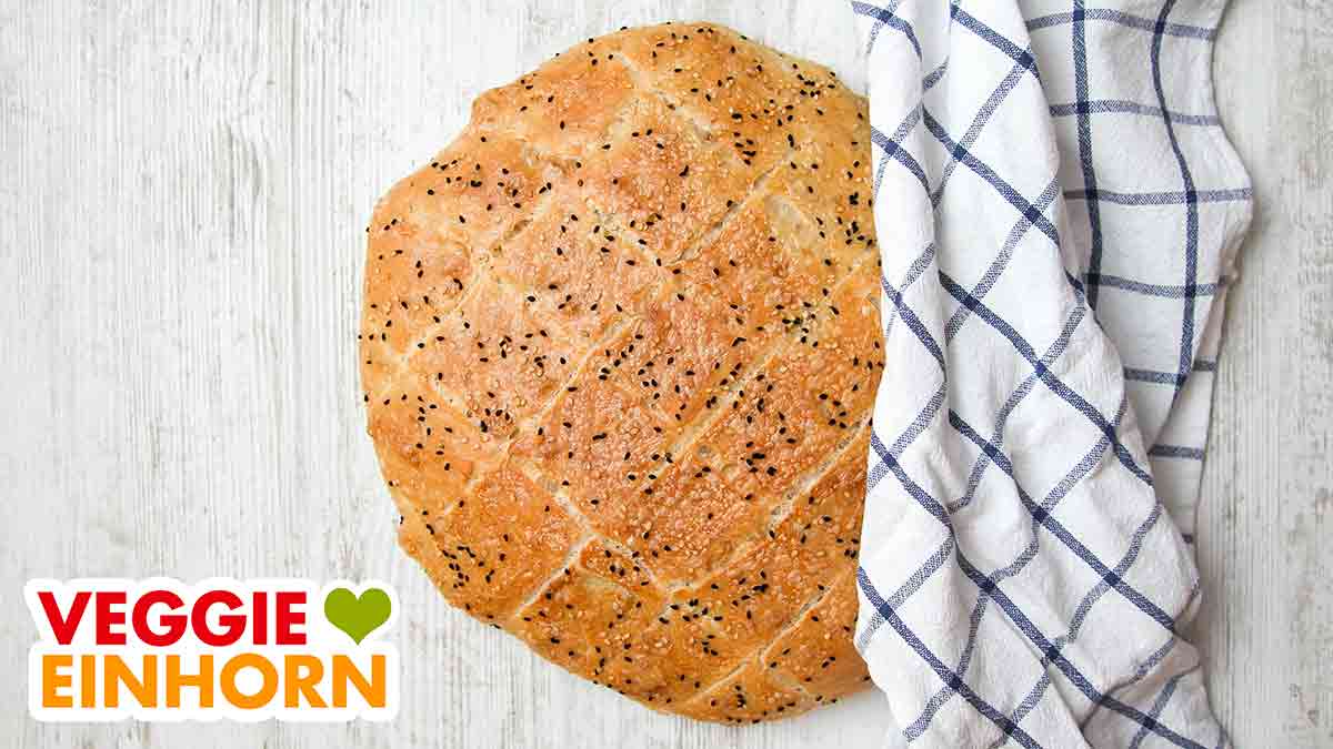 Veganes Fladenbrot