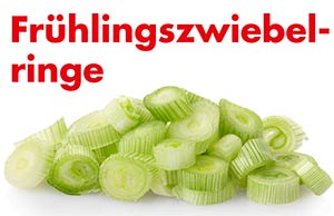 Lauchzwiebel Ringe Frühlingszwiebel Ringe