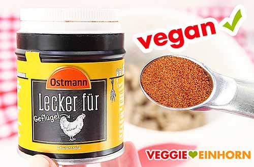 Geflügel-Gewürzsalz für veganes Hähnchenfleisch Geflügel-Gewürzsalz für veganes Hähnchenfleisch