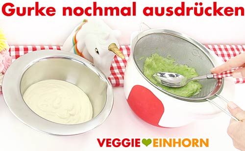 Gurke nochmal kurz ausdrücken