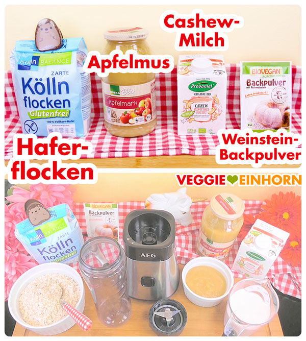 Zubereitung der Pancakes