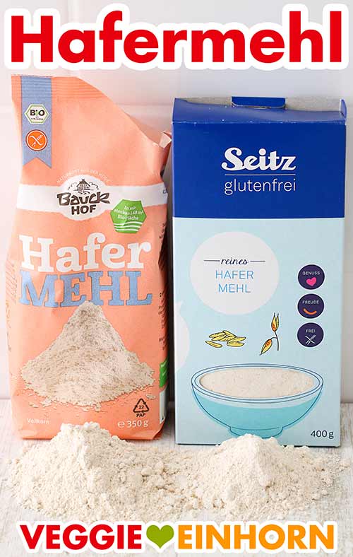 Hafermehl Zwei Packungen Hafermehl von Bauckhof und Seitz