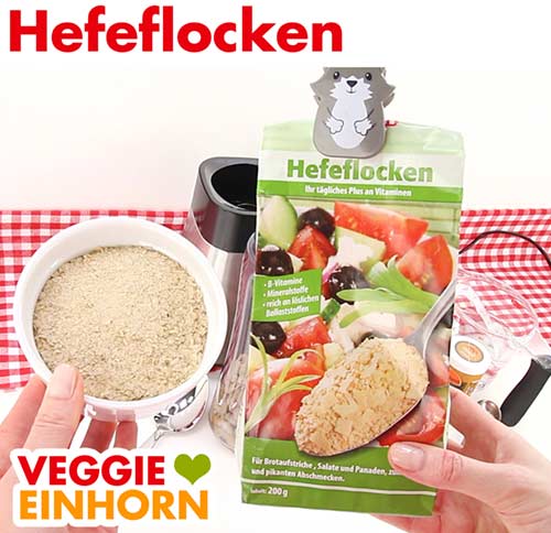 Hefeflocken für die vegane Cashew-Käsesoße Hefeflocken