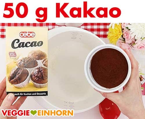 Kakao zufügen.