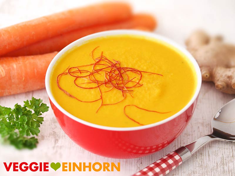 Karotten Ingwer Kokos Suppe
