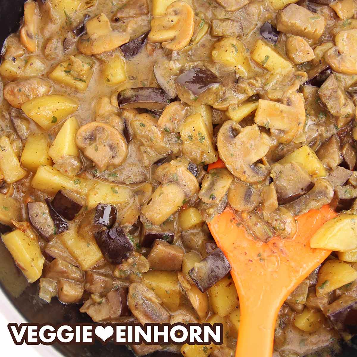 Auberginen Kartoffel Curry