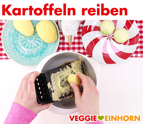 Kartoffeln reiben