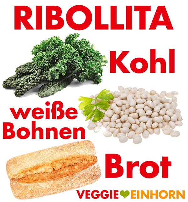Grünkohl, weiße Bohnen und Ciabatta Brot