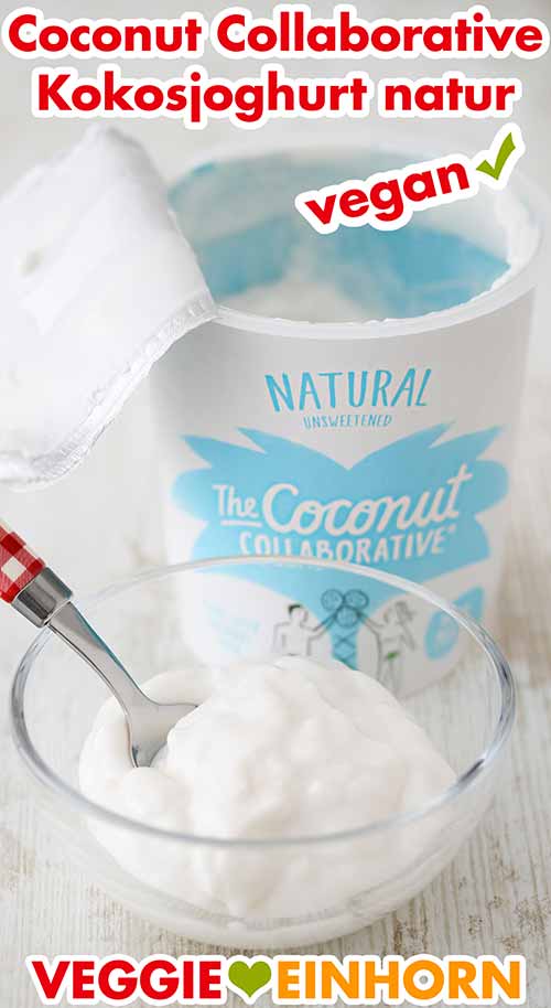 Kokosjoghurt natural Coconut Collaborative Ein Schälchen mit Kokosjoghurt von Coconut Collaborative