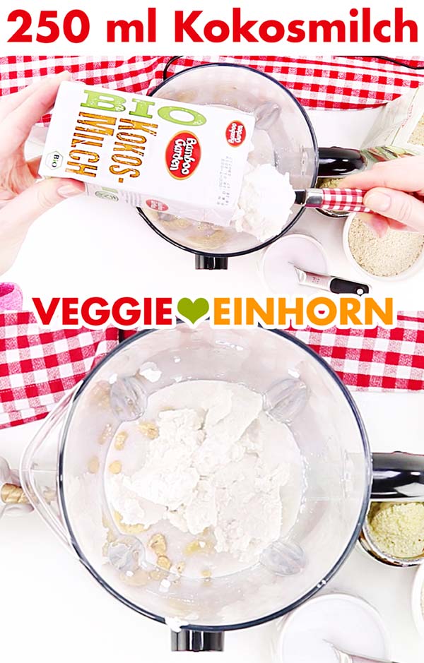 Kokosmilch für vegane Sahnesoße Kokosmilch für vegane Sahnesoße