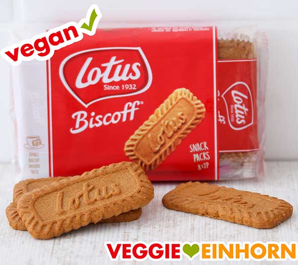 Eine Packung Lotus Kekse