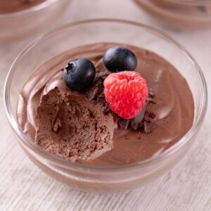 Mousse au Chocolat vegan Seidentofu