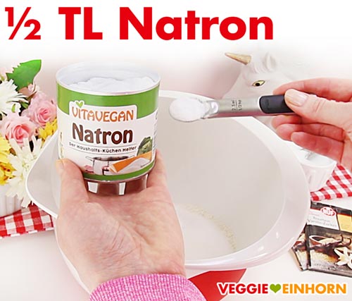 Natron zufügen