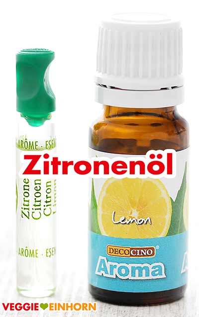 Zitronenaroma Zitronenöl