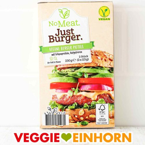 Vegane Patties von No Meat Just Burger