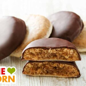 Vegane Elisenlebkuchen mit Glasur