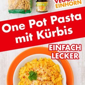 One Pot Kürbis Pasta Pinterest