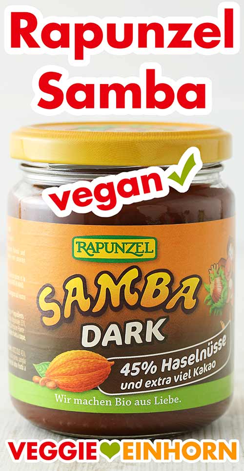 Samba Nutella Alternative Ein Glas Samba Nuss Nougat Creme von Rapunzel