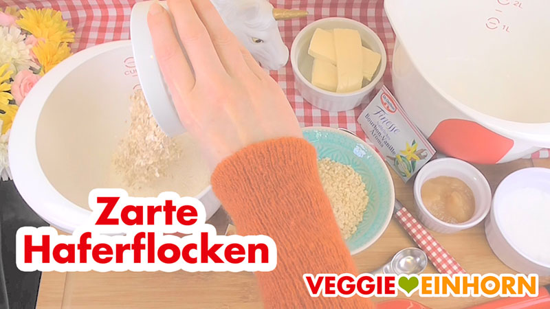 Zarte Haferflocken