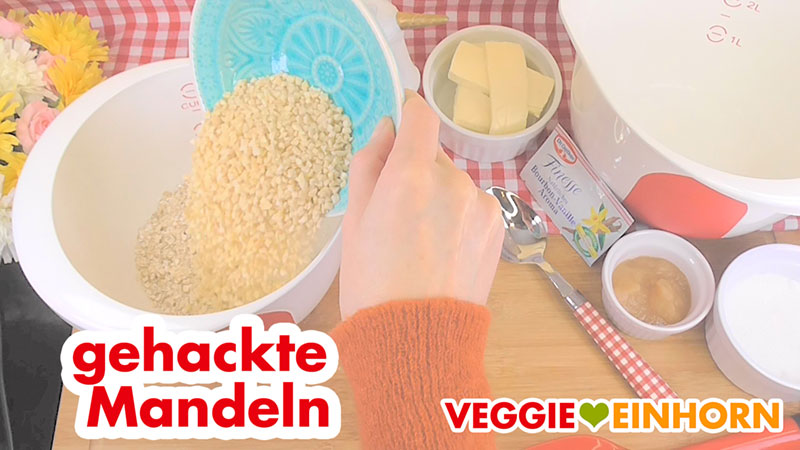 Gehackte Mandeln