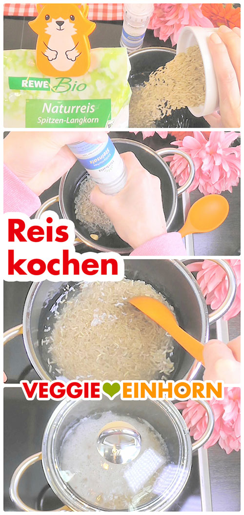 Naturreis kochen