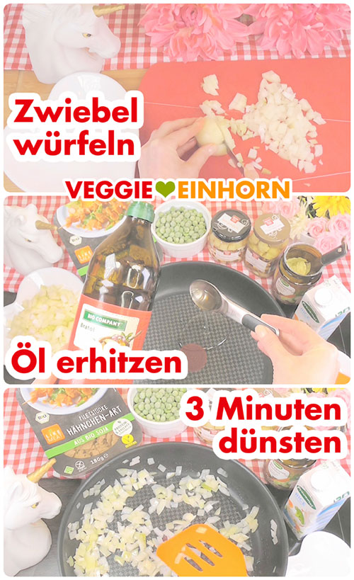 Zwiebel andünsten