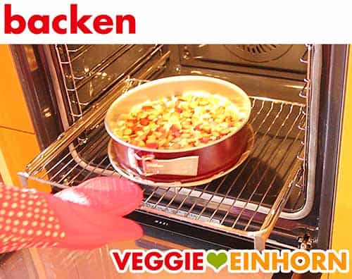Rhabarberkuchen im Ofen Rhabarberkuchen backen