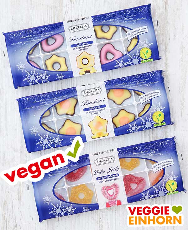Veganes Riegelein Fondant und Gelee Jelly