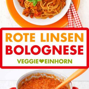 Rote Linsen Bolognese Pinterest