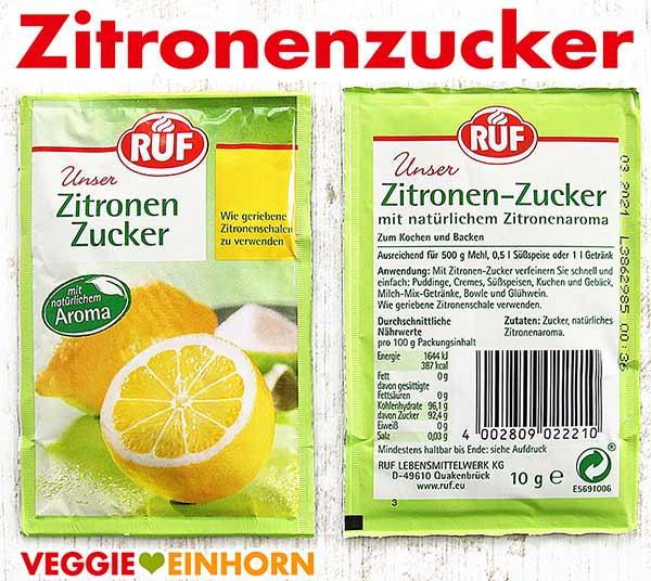 Zitronenzucker von RUF