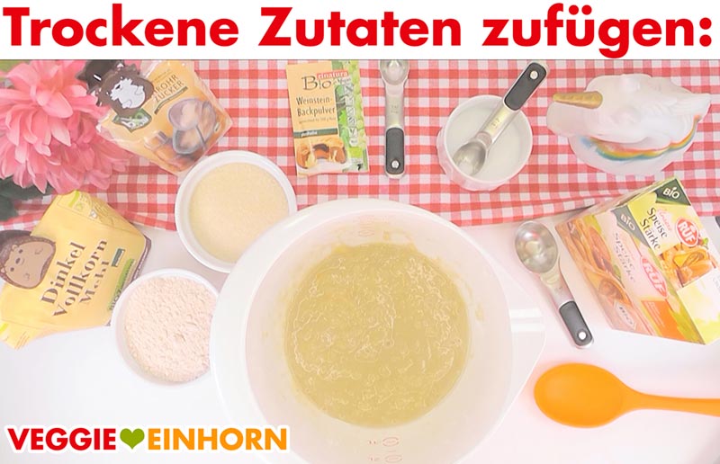 Trockene Zutaten