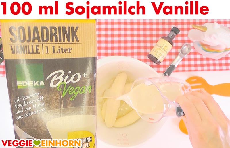 Sojamilch Vanille