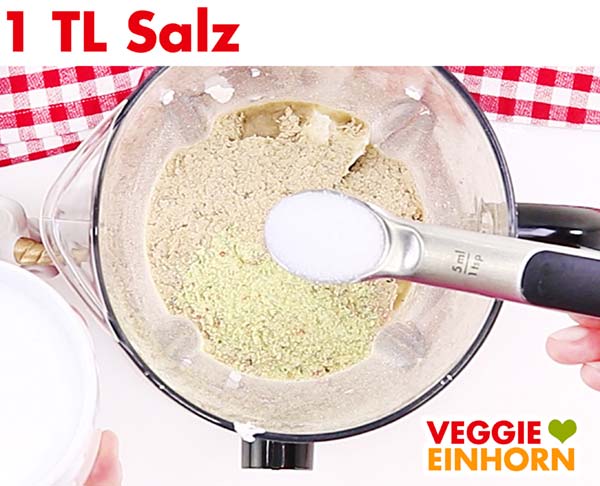 Salz für vegane Sahnesoße Salz für vegane Sahnesoße