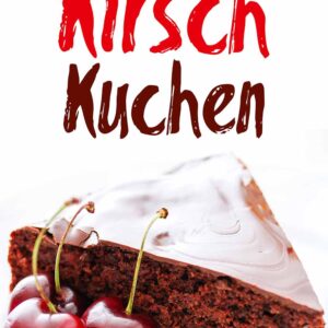 Schoko Kirsch Kuchen mit Glasur