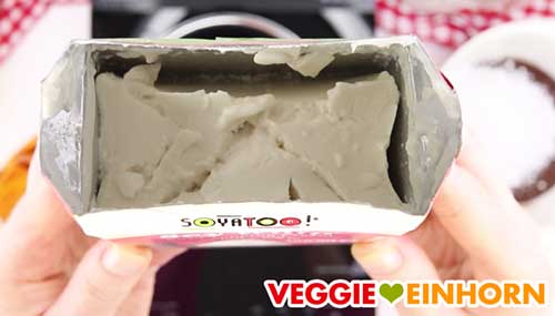 Vegane Sojasahne zum Aufschlagen Vegane Sojasahne zum Aufschlagen